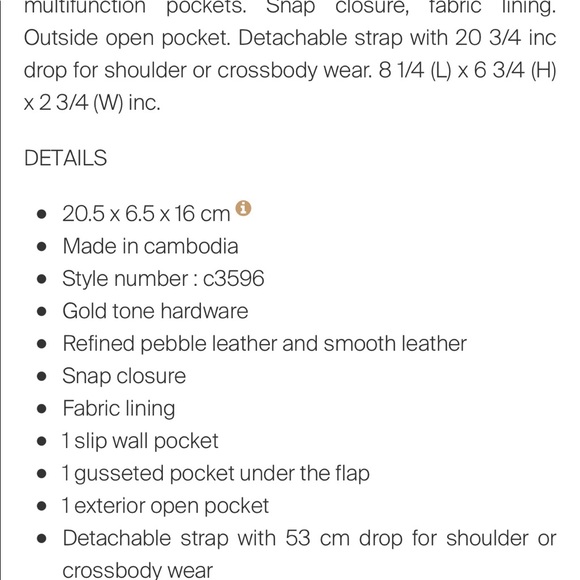 Coach Georgie Saddlebag - Picture 5 of 5